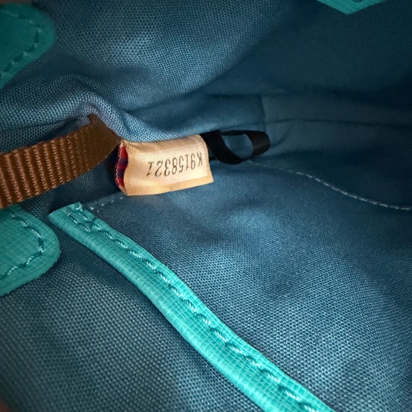 Dooney & Bourke Teal-Trim Pineapple Print Crossbody Bag - Picture 9 of 12